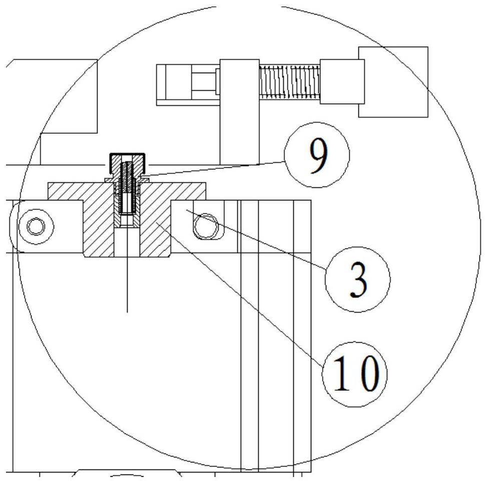 Novel four-piece optical fiber coupling alignment table and using method thereof