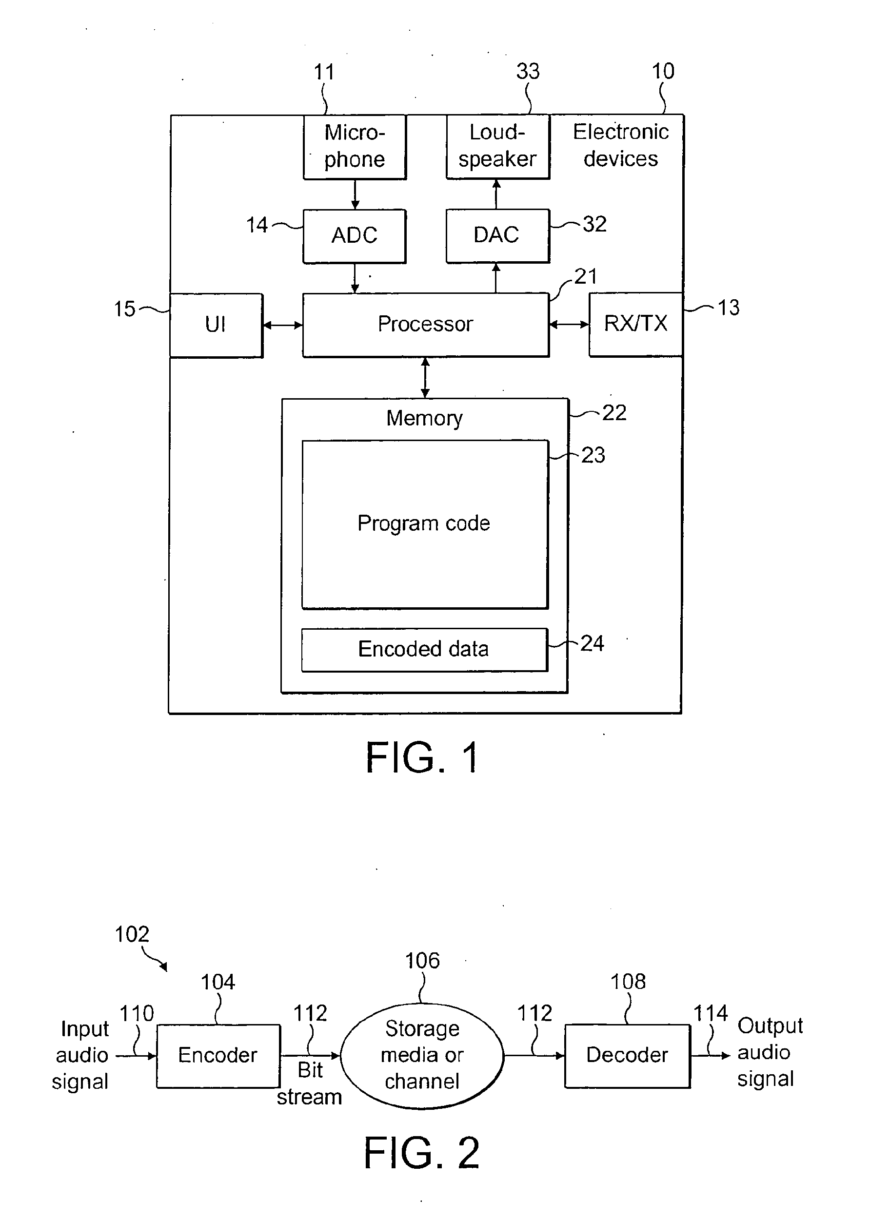 Audio signal classifier