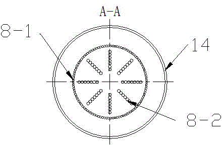 Mixed energy utilization device for integrated rotary radiant boiler preheating boiler