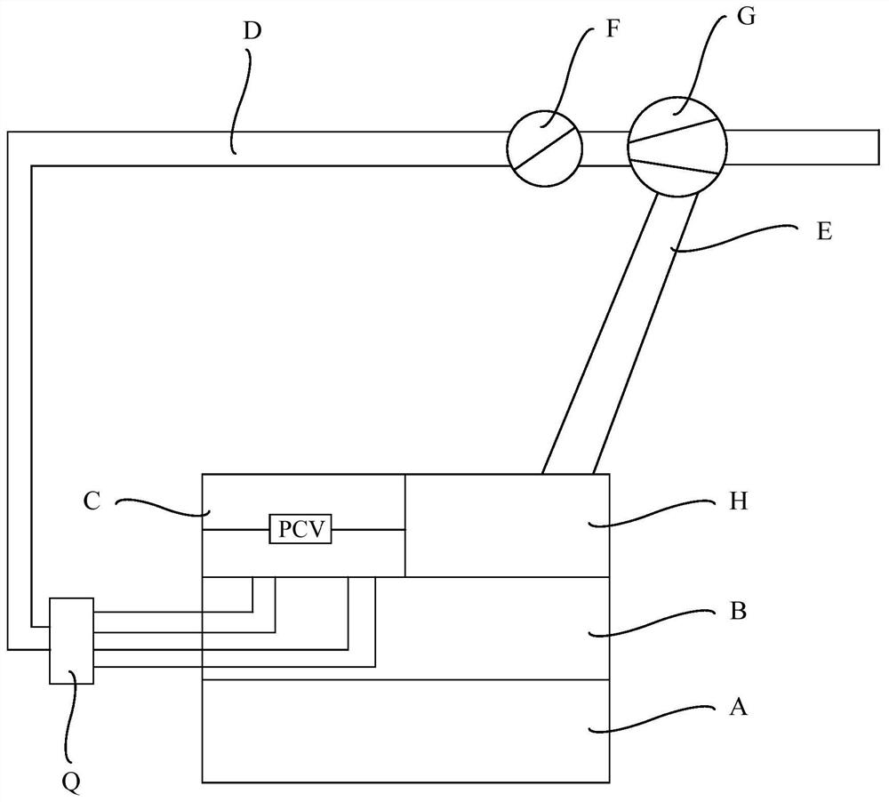 Crankcase ventilation mechanism and engine