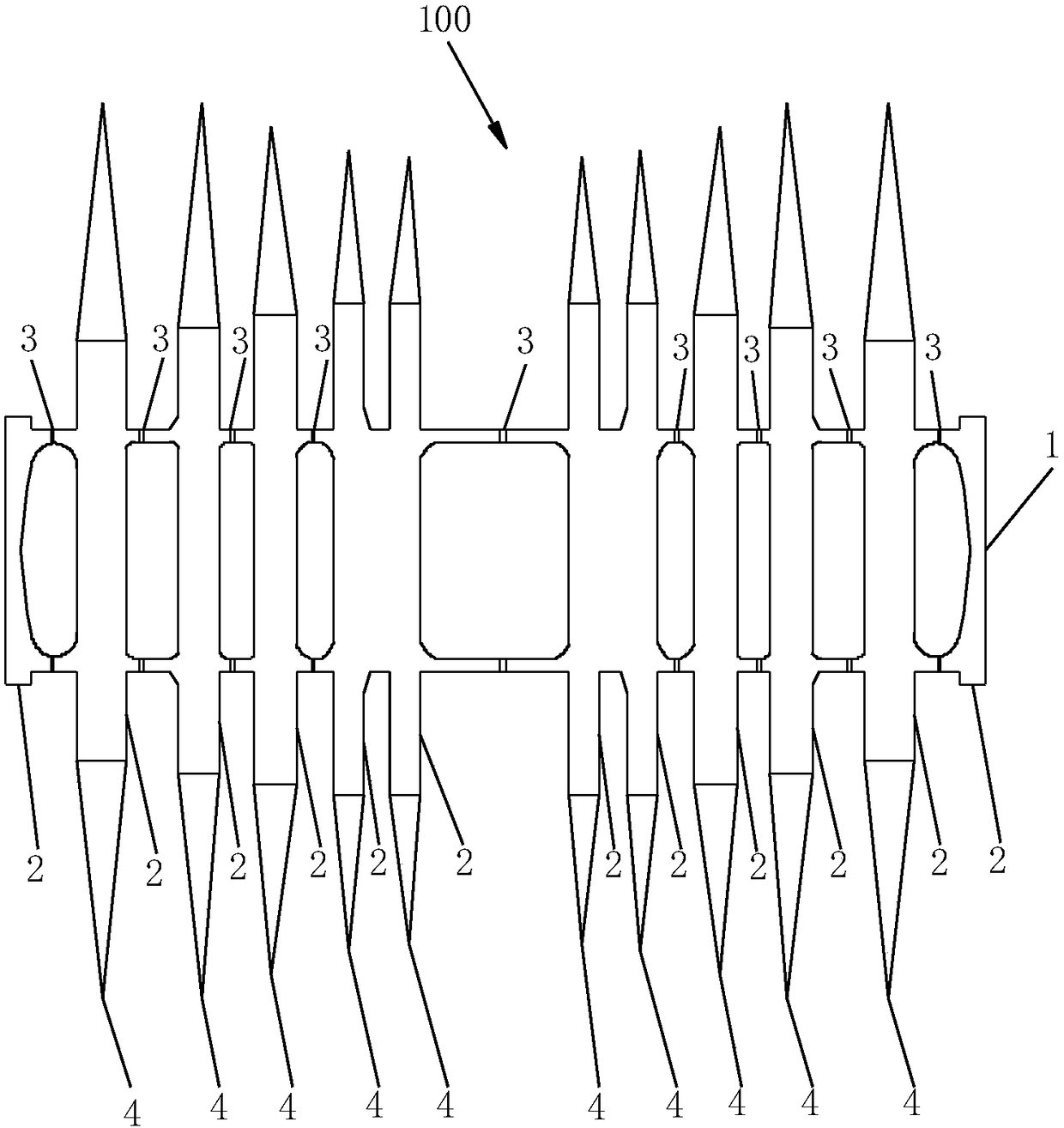 Turbine rotor welding joint detection system