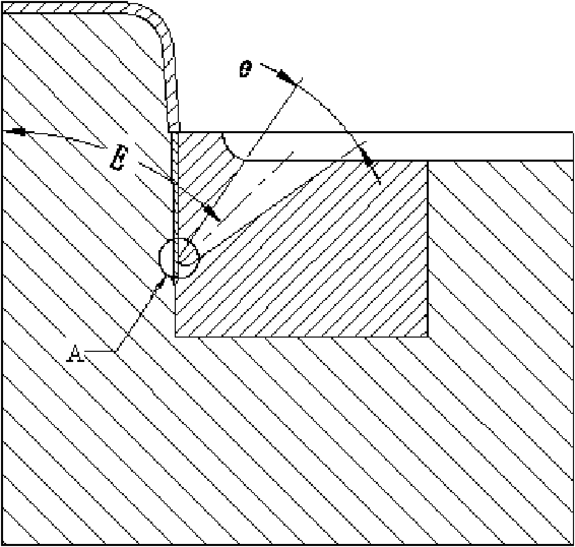 Method for processing subsurface gate by discharging