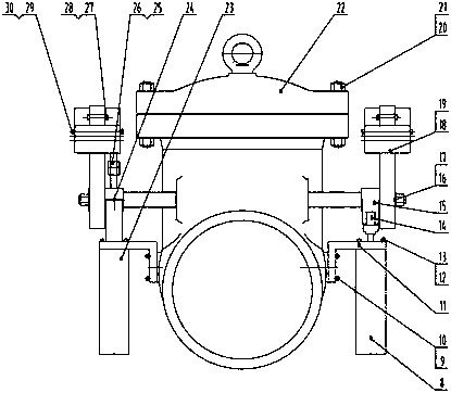 High pressure exhaust check valve