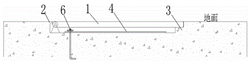 Movable flood control dam for cities