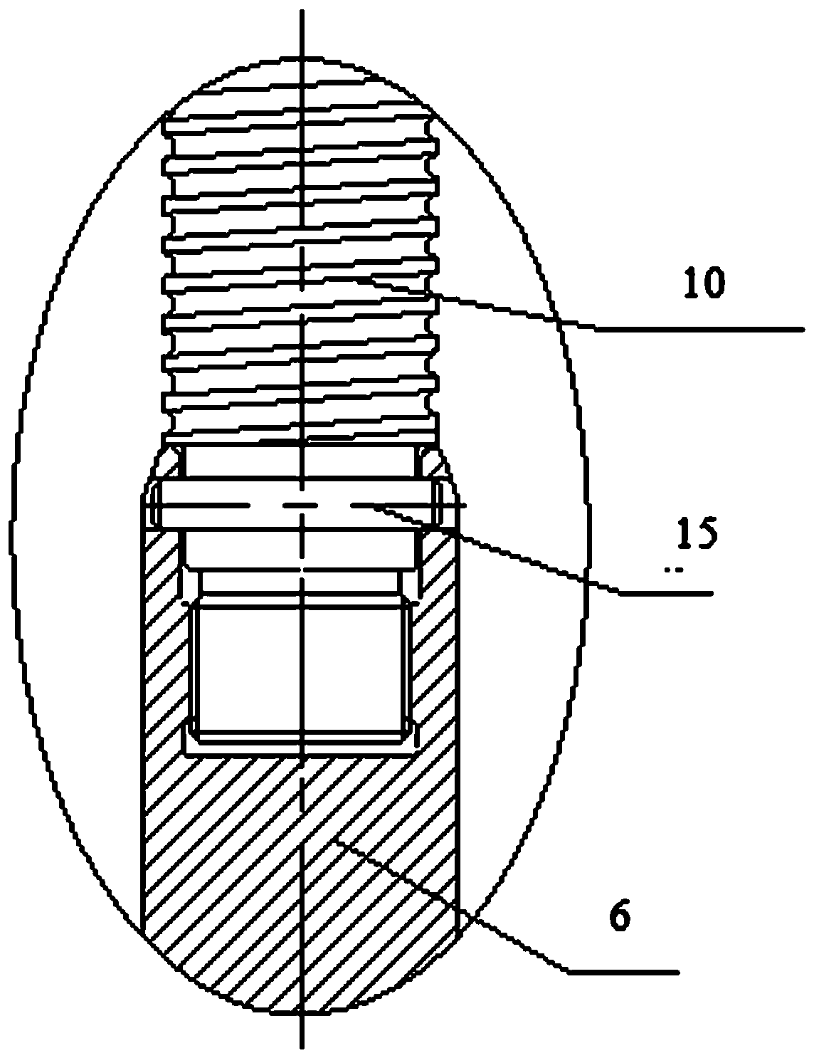 Ultra-high-pressure large-diameter fracturing gate valve with labor-saving mechanism