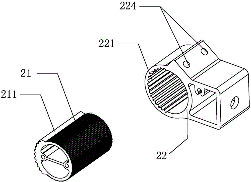 Angle-adjustable LED street lamp