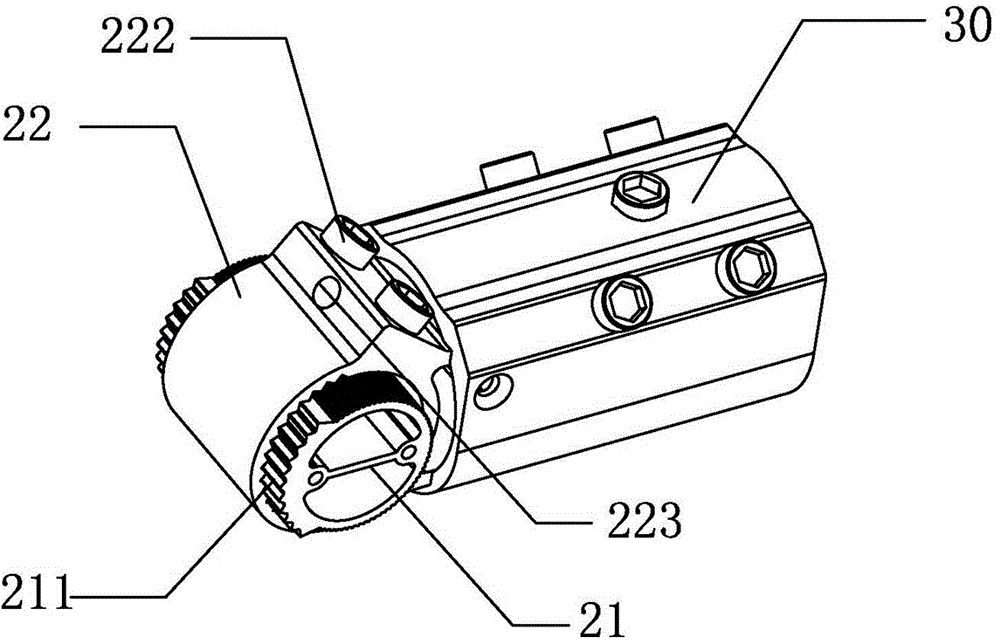 Angle-adjustable LED street lamp