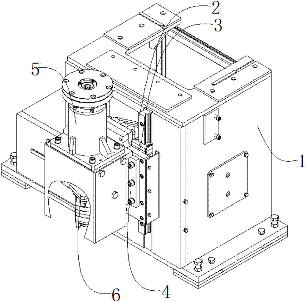 Casting floating and rotating mechanism