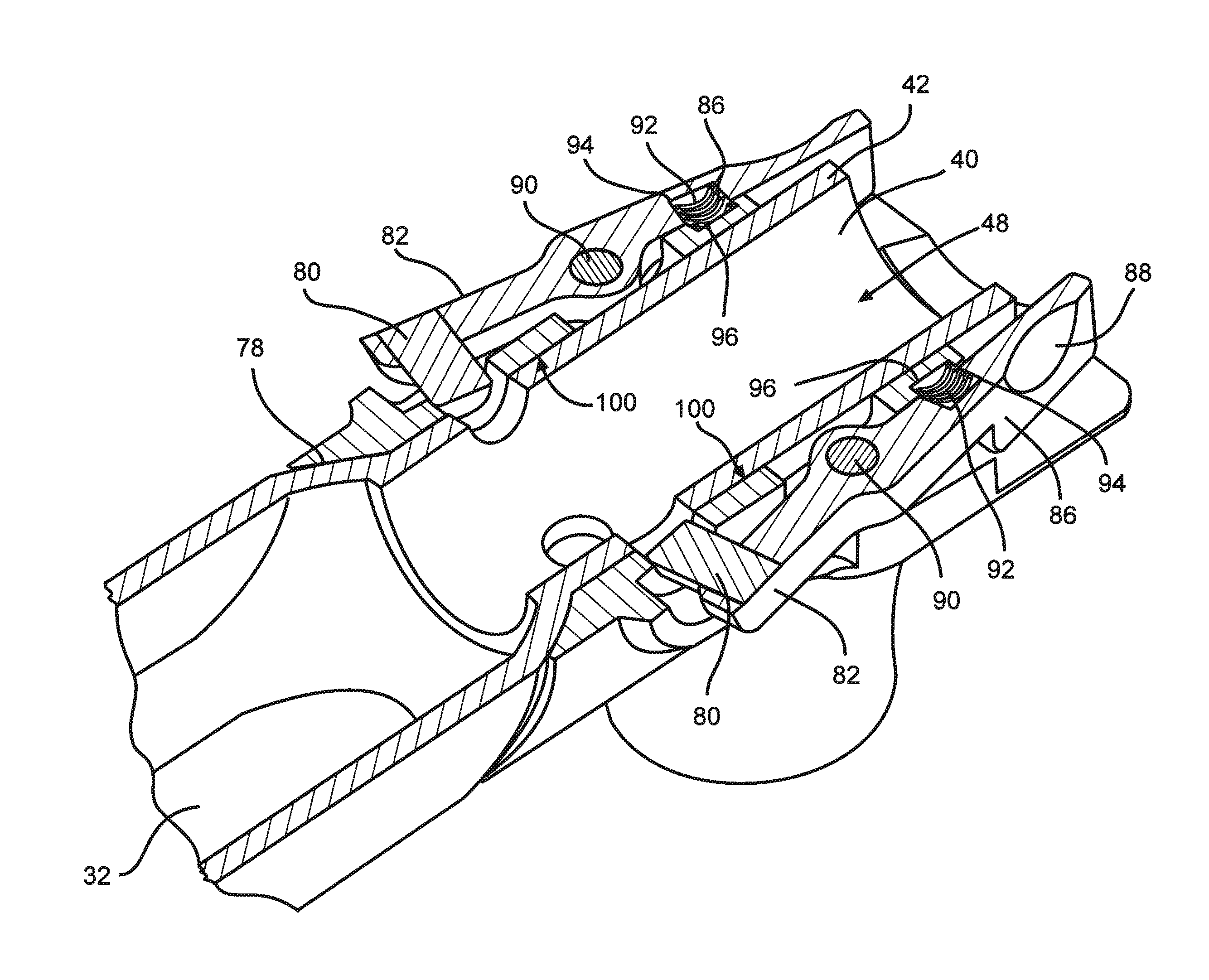 Carbon reamer handle