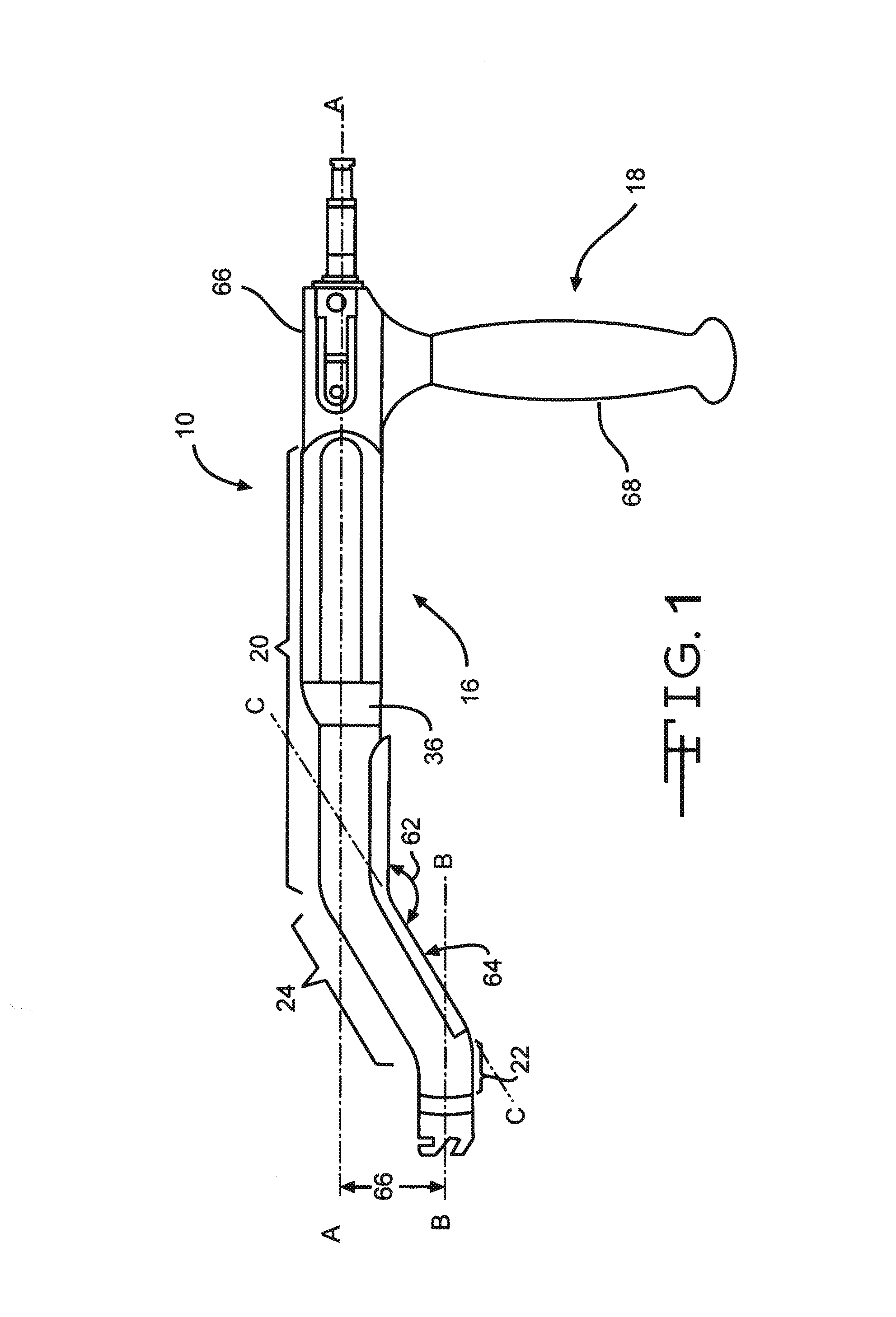 Carbon reamer handle