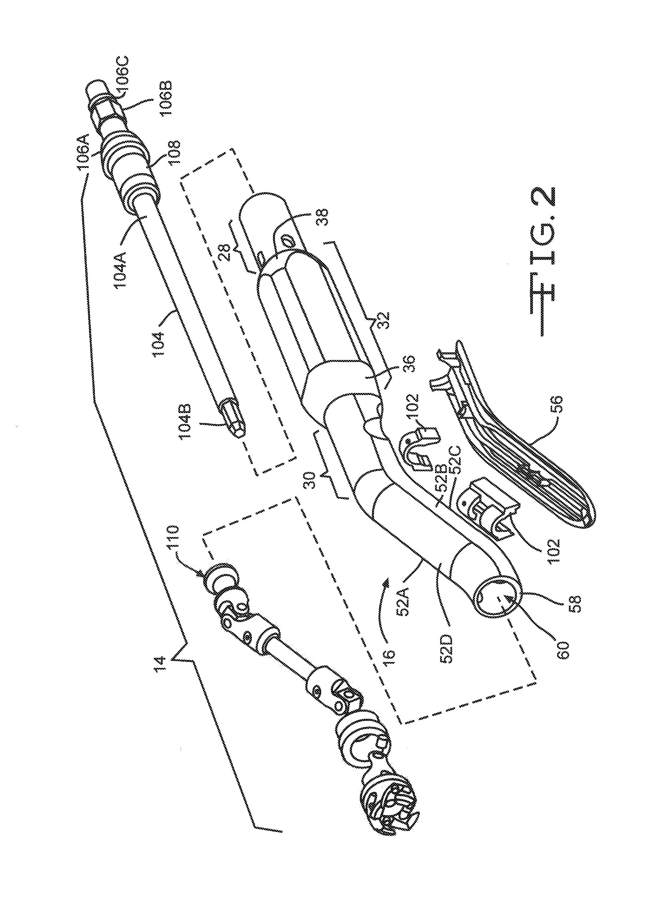 Carbon reamer handle