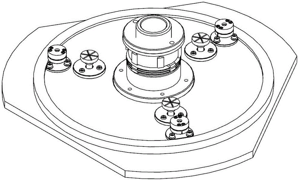 Primary mirror flexible support mechanism