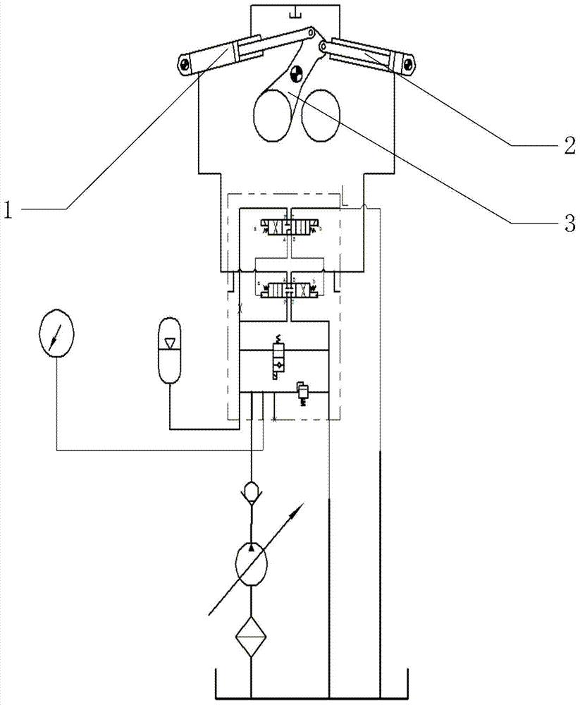 Construction machinery and its distribution system