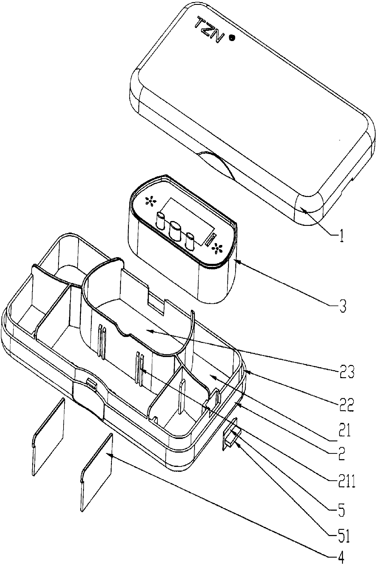 Electronic drug box