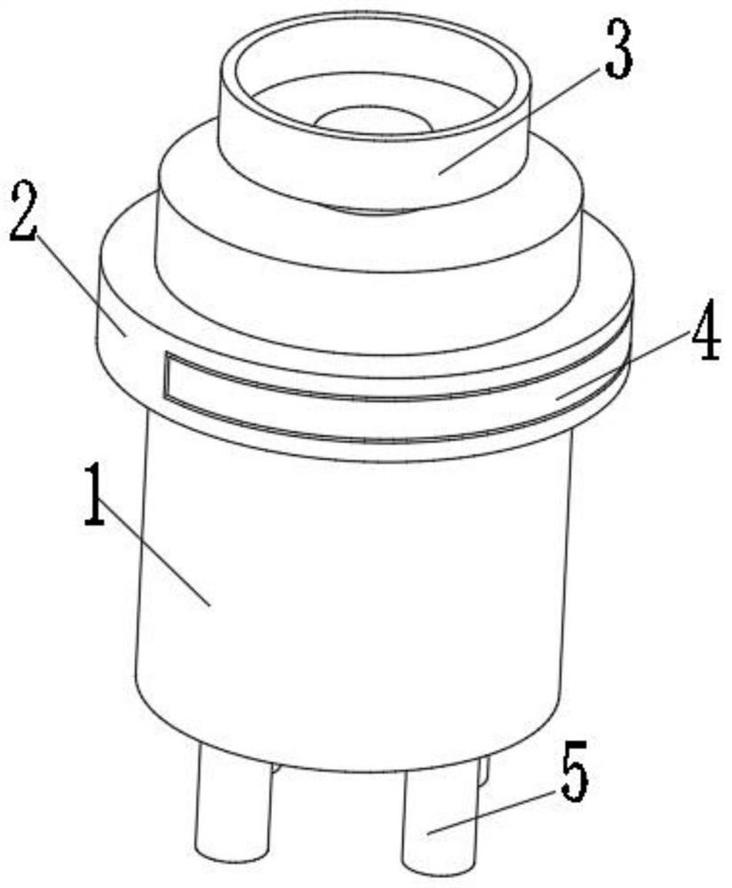 Preparation device of high-strength and low-gas-forming-amount silica sand