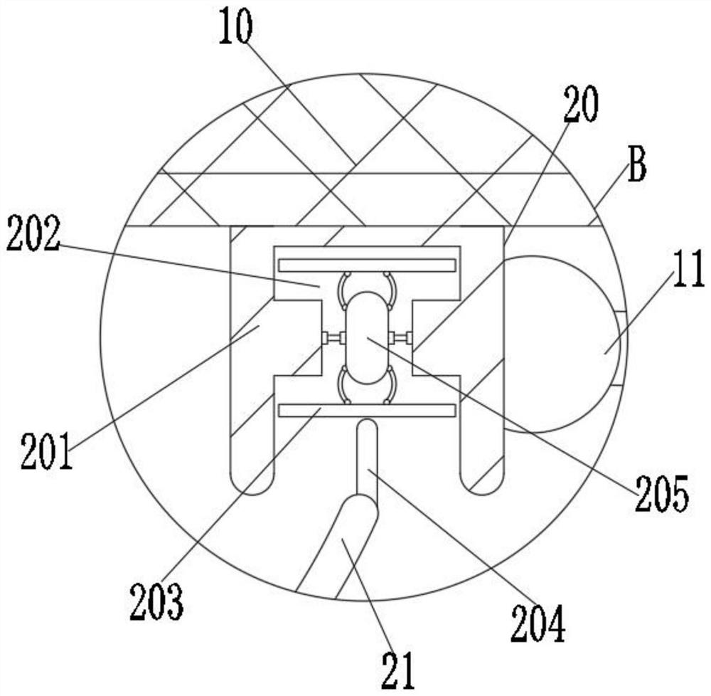 Preparation device of high-strength and low-gas-forming-amount silica sand