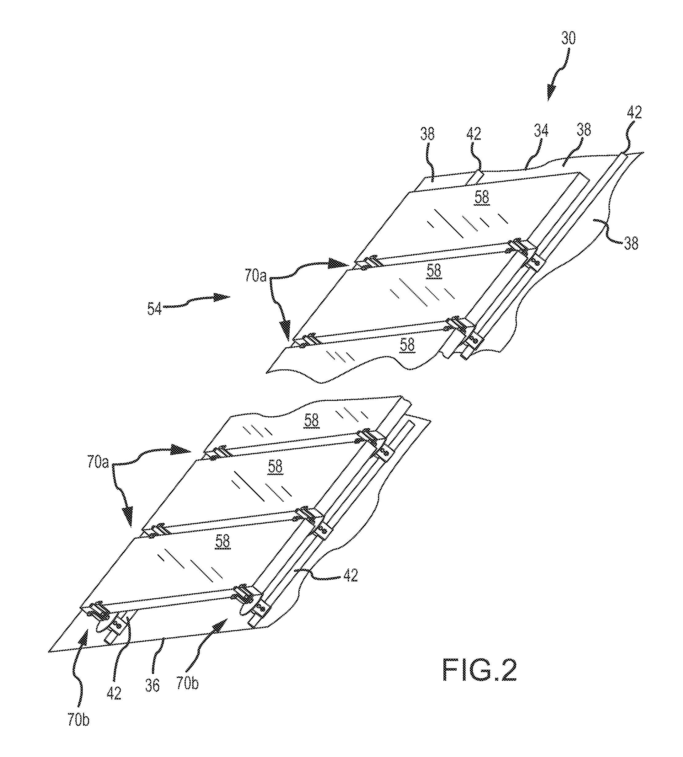 Adjustable mounting assembly for standing seam panels