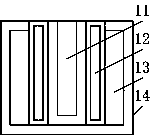 Pneumatic optical effect simulation device