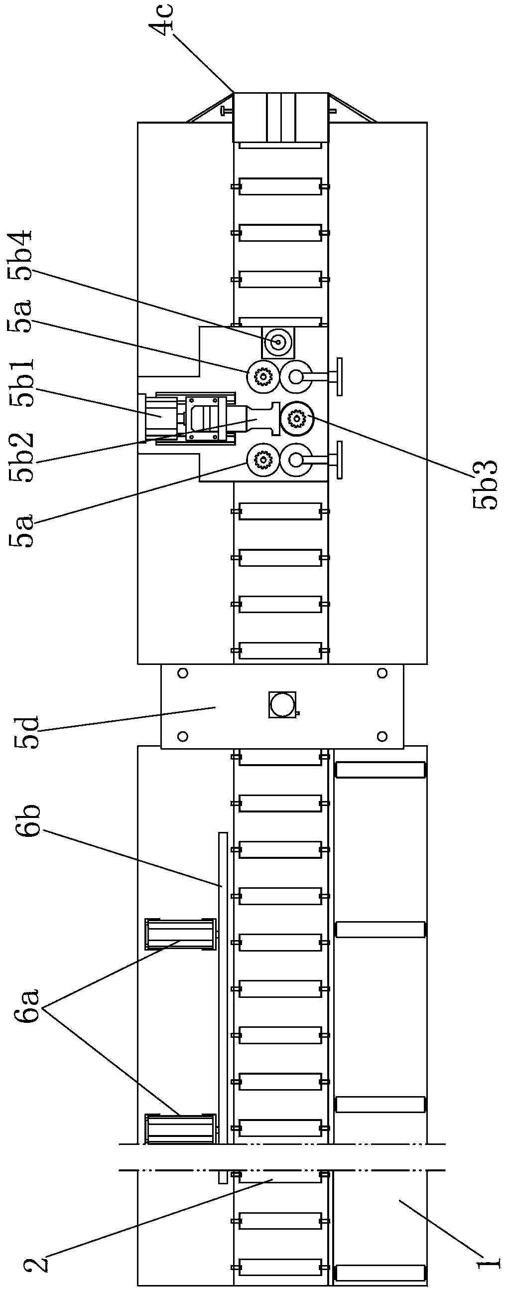 Full-automatic packing machine for plastic pipes