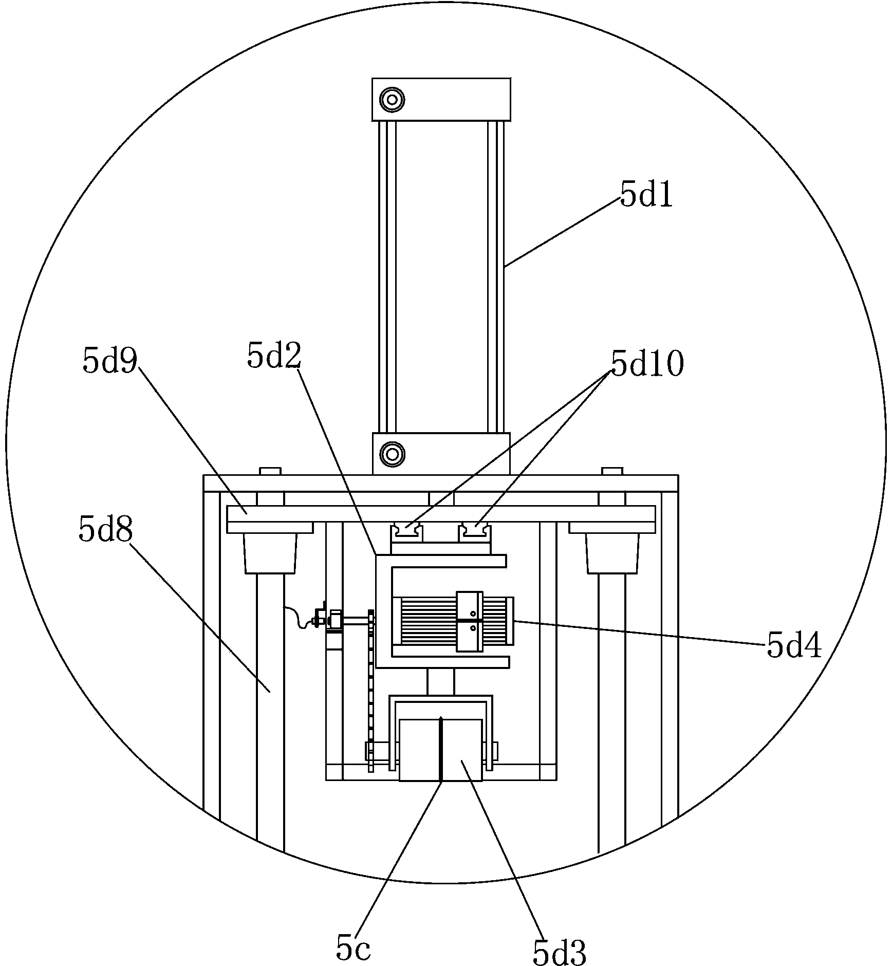 Full-automatic packing machine for plastic pipes