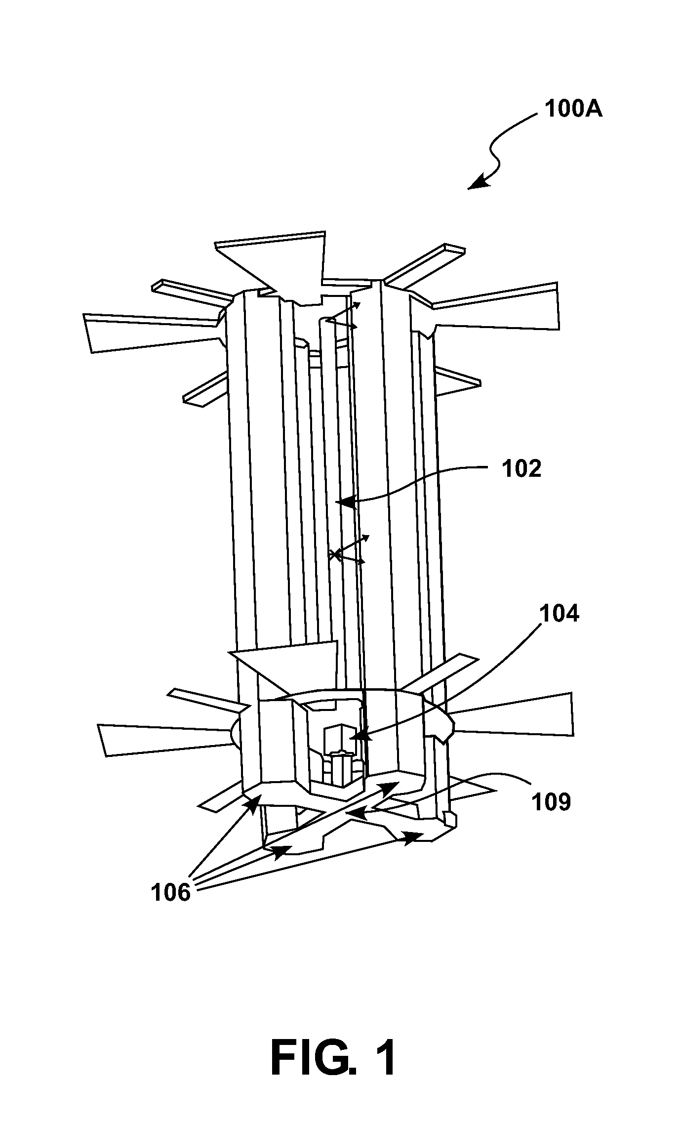 Microfluidic separation device and method of making same