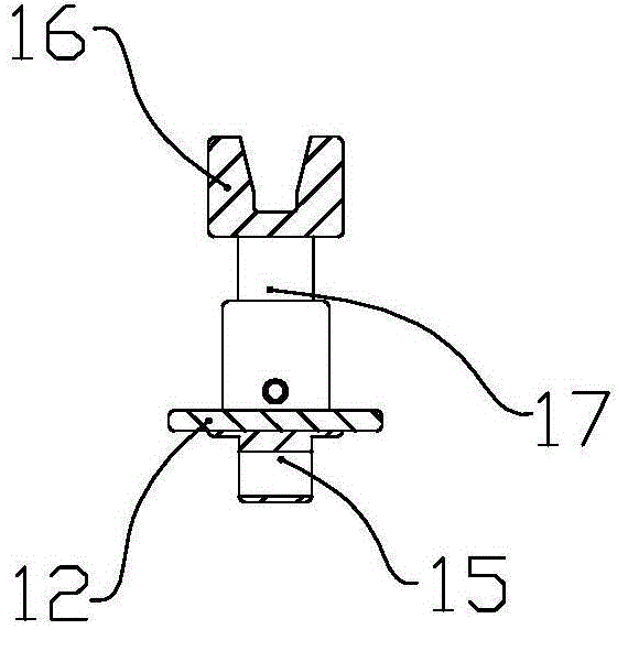 Dry-type transformer blower fan maintaining device