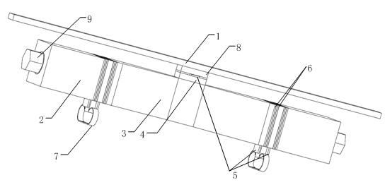 Alternating force based linear ultrasonic motor