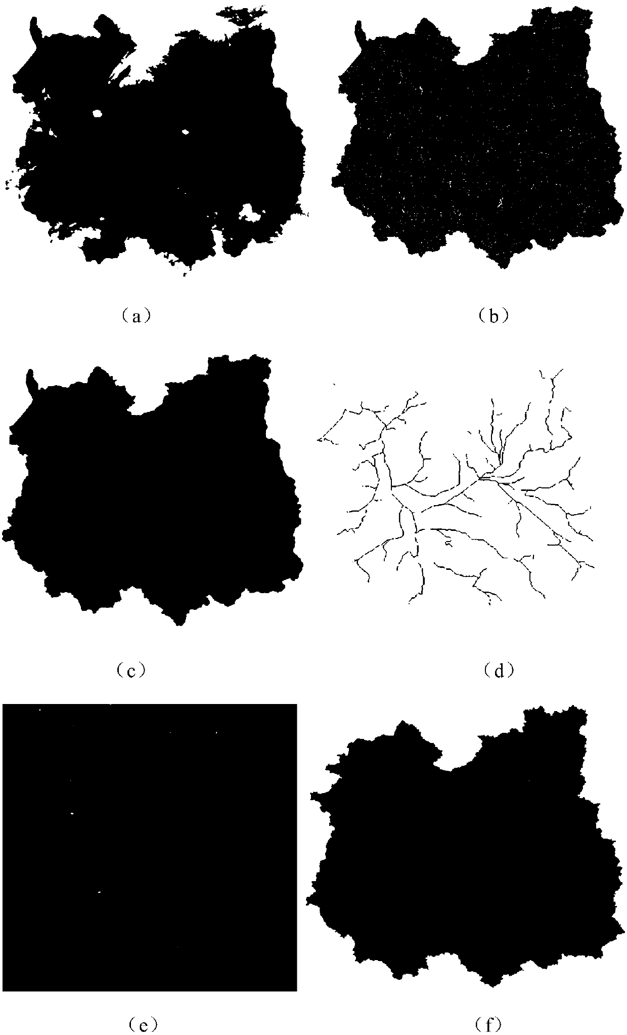 River network water system connectivity calculation method based on graph theory improvement and hydrology simulation