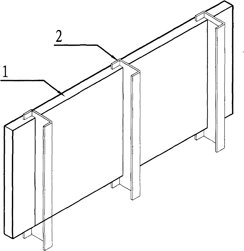 Integrally assembled steel-concrete superposed component and manufacturing method thereof