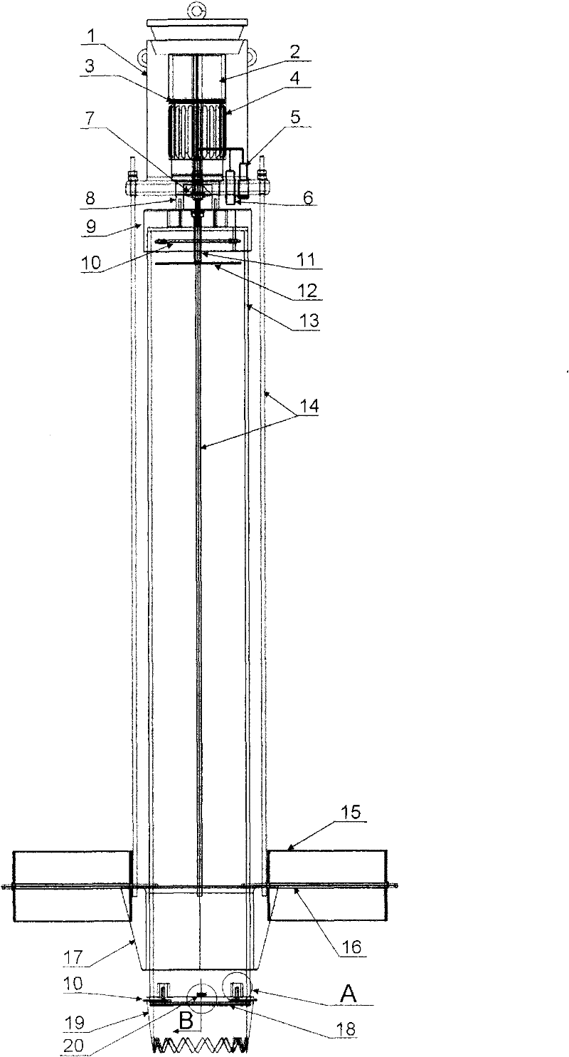 Automatic sampler of undisturbed sediment deposit