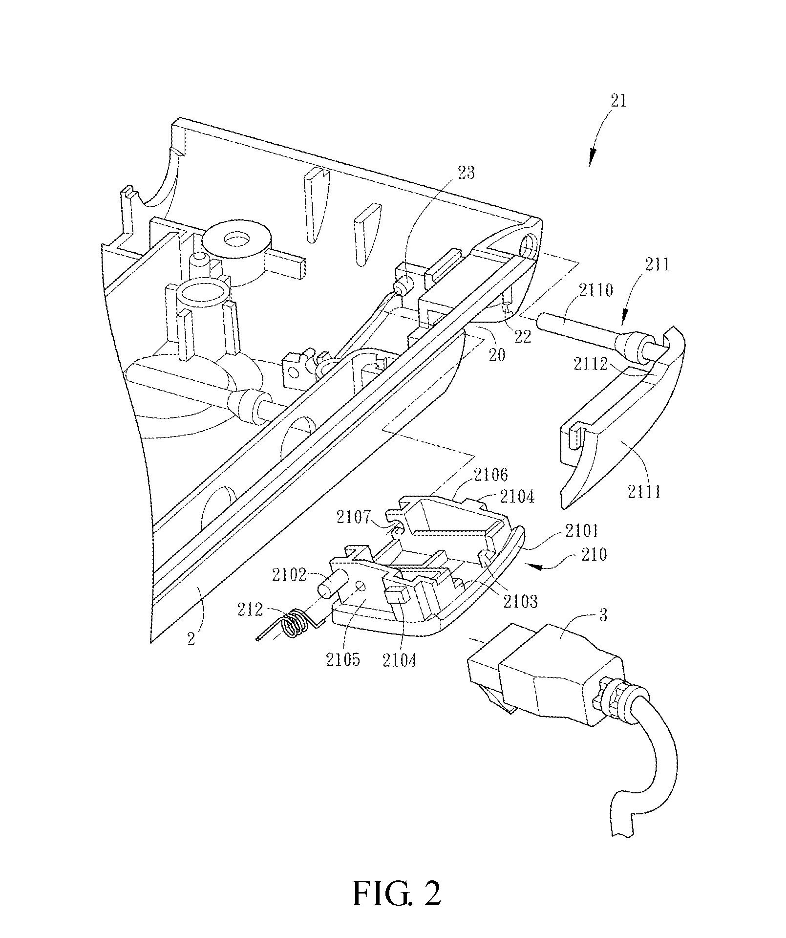 Connector socket and portable electronic device using the same