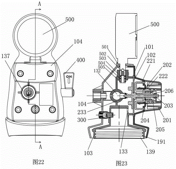 Overflow protection cup and negative pressure regulator