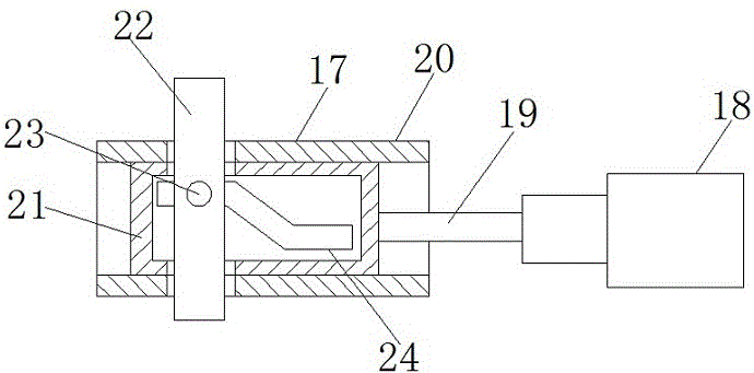 Cleaning machine for down by means of vibration cleaning