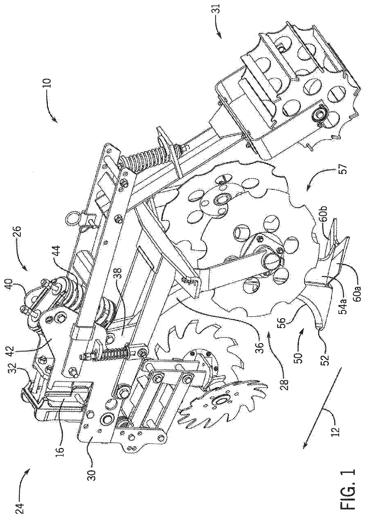 Strip-Till Knife With Wings