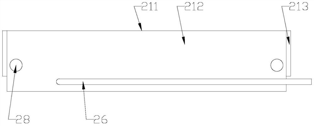 A mobile phone shell glue coating device