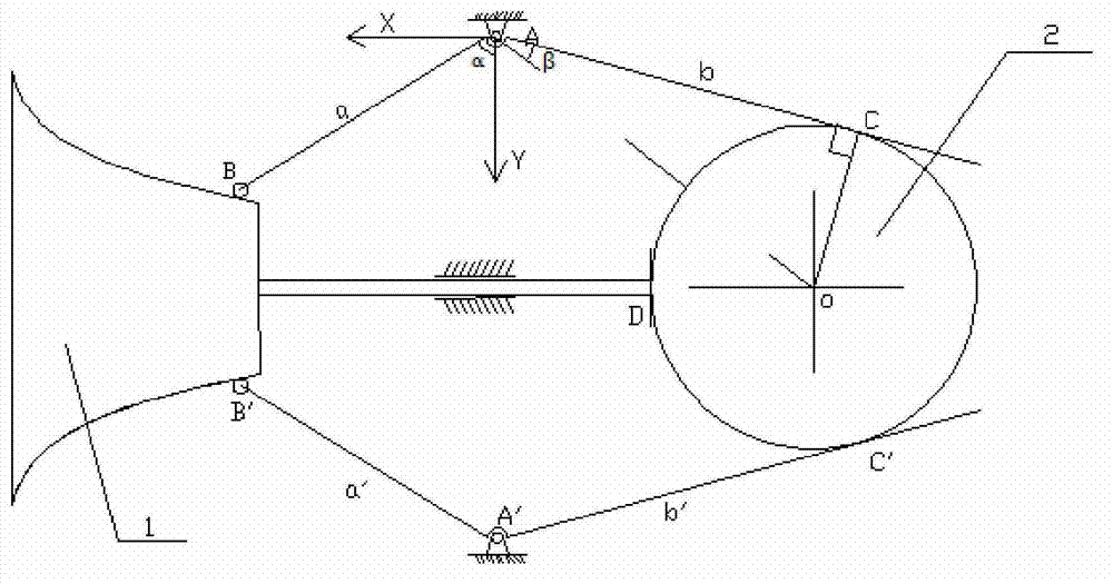 Clamping control method of three-jaw small roller centering fixture