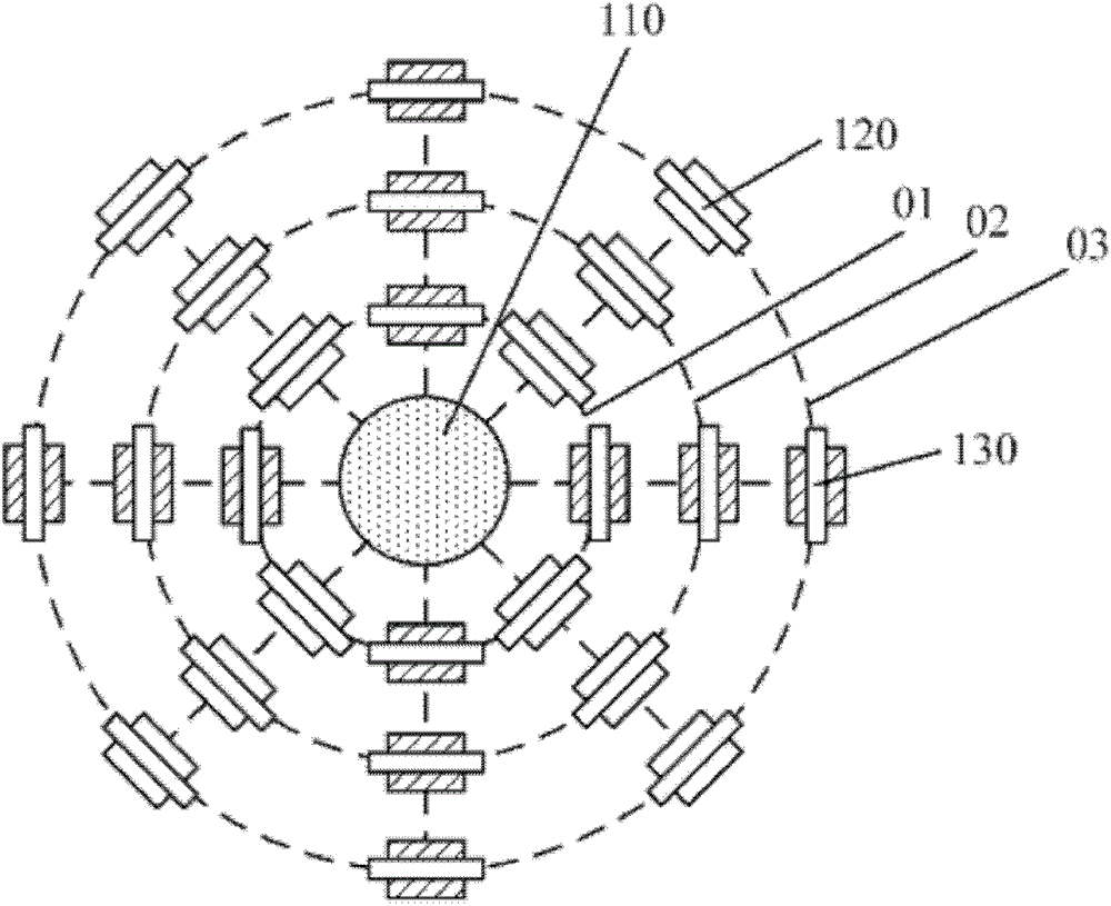 Through-silicon via (TSV) testing structure and TSV testing method