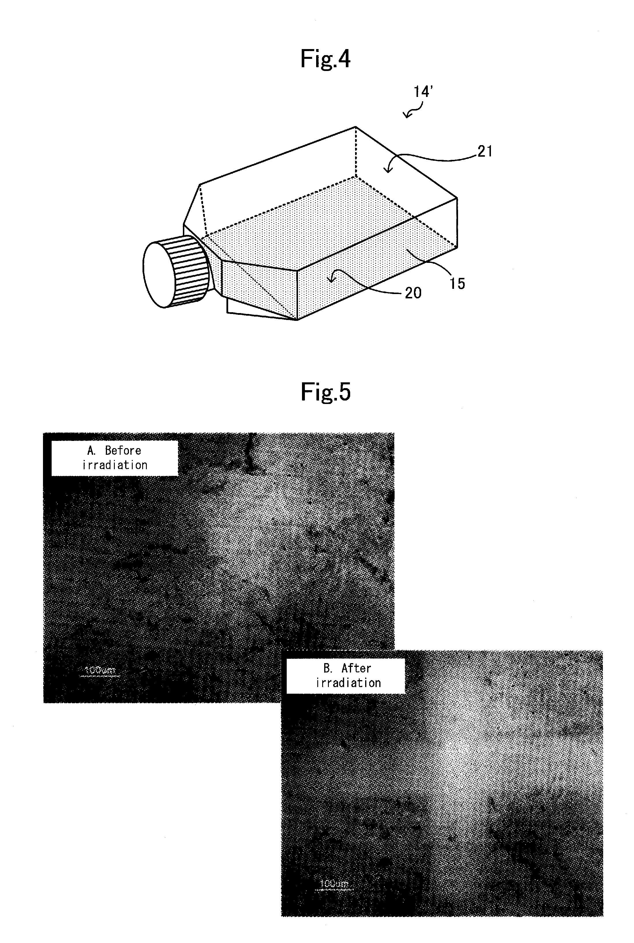 Method for detaching cultured cells, cell detachment device used in said method for detaching cultured cells, and incubator