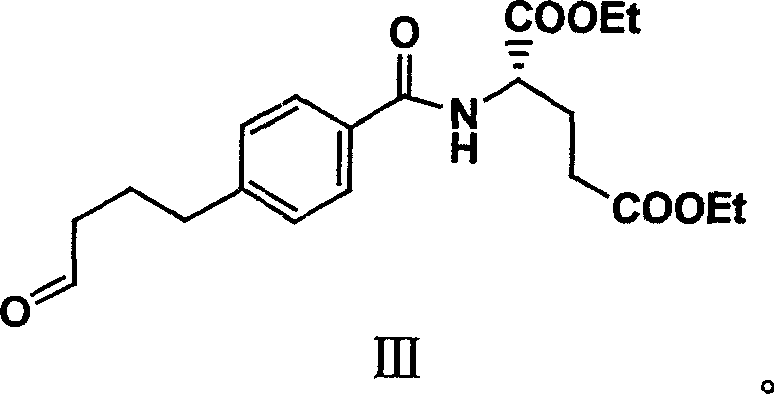 Diethyl 4[(4-oxo-3-bromo) butyl] benzoyl-L-glutamate and preparation and use