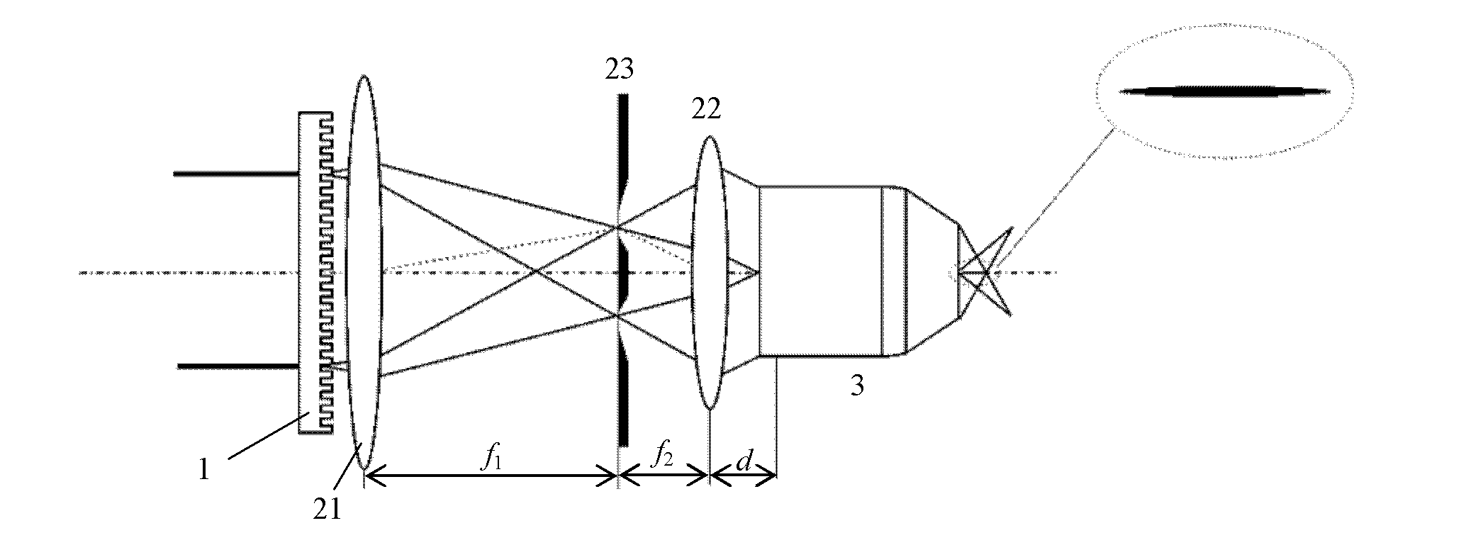 Bessel beam generator based on annular Dammann gratings