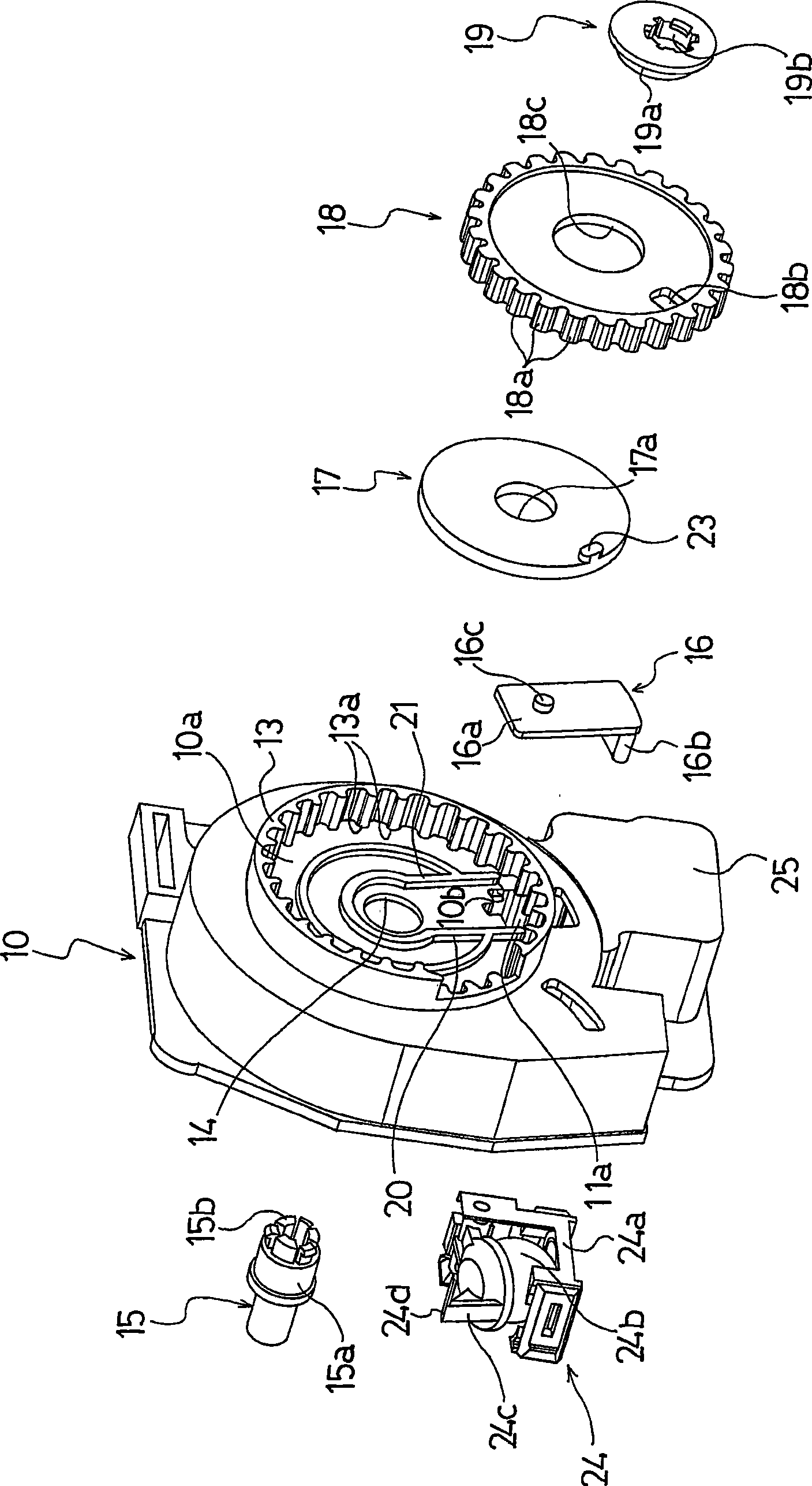 Seatbelt retractor and seatbelt device using the same