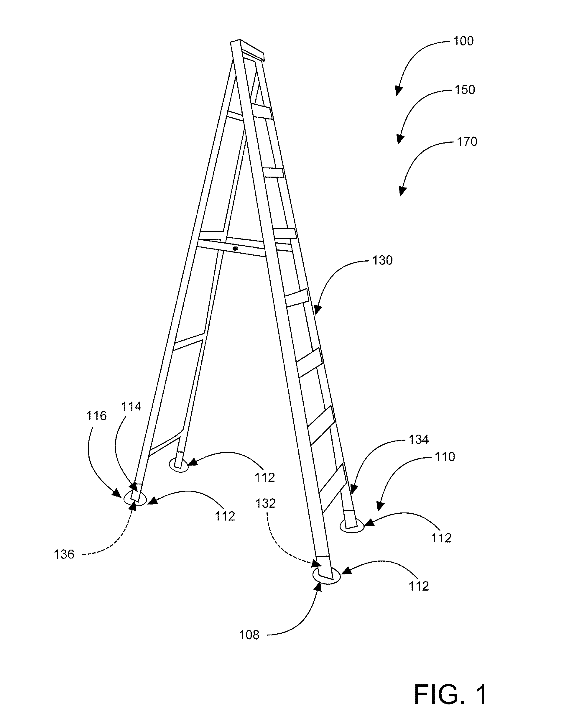 Ladder safely shoe systems