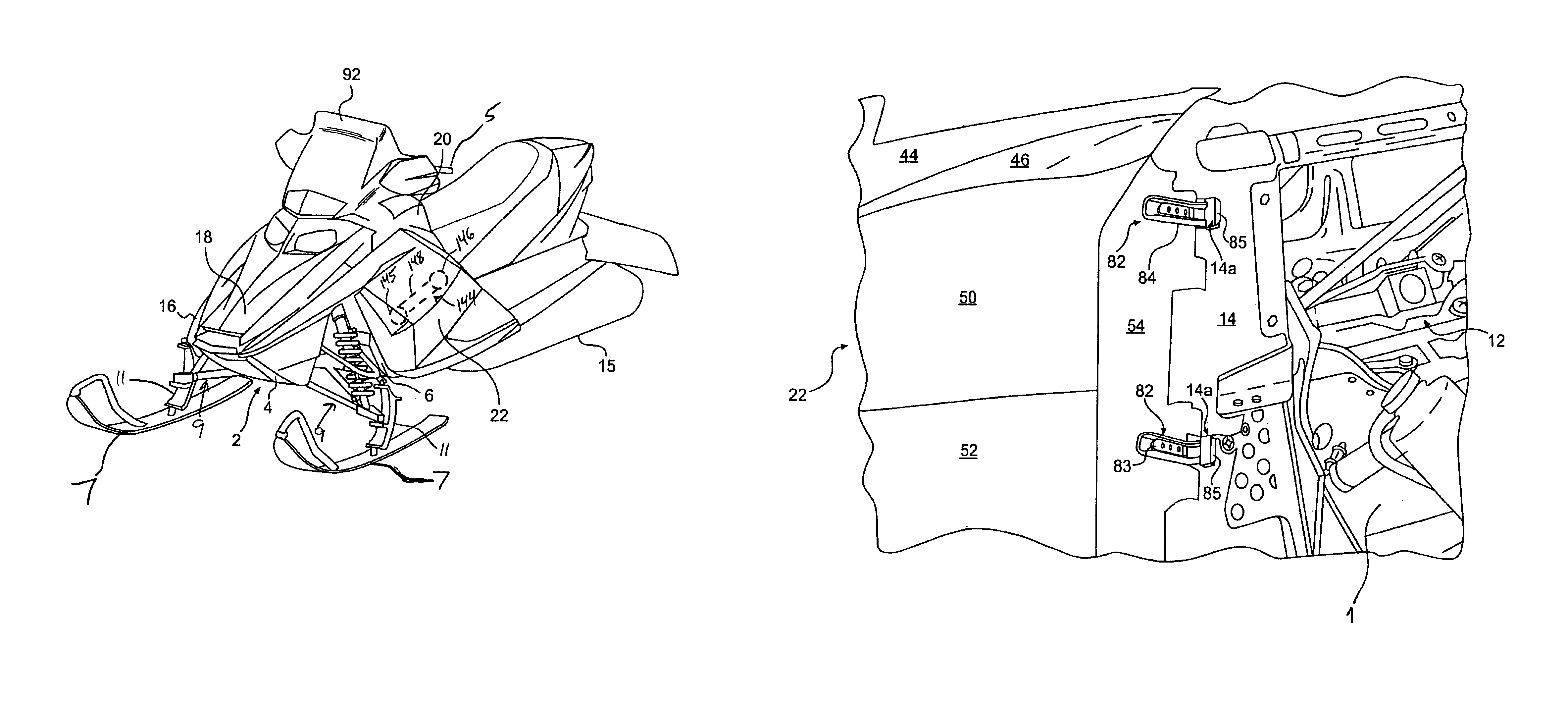 Side panel for a recreational vehicle