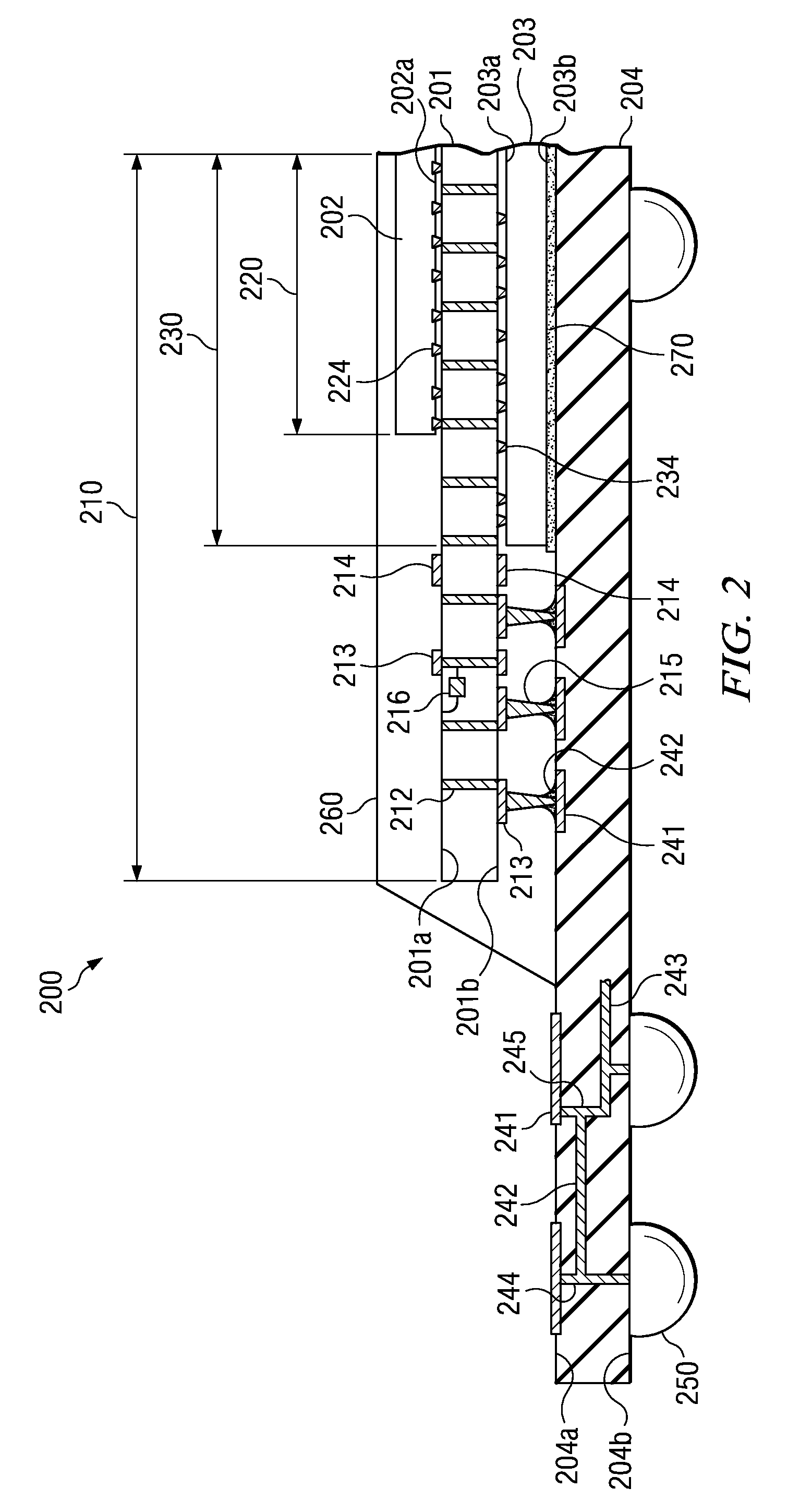 Packaged system of semiconductor chips having a semiconductor interposer