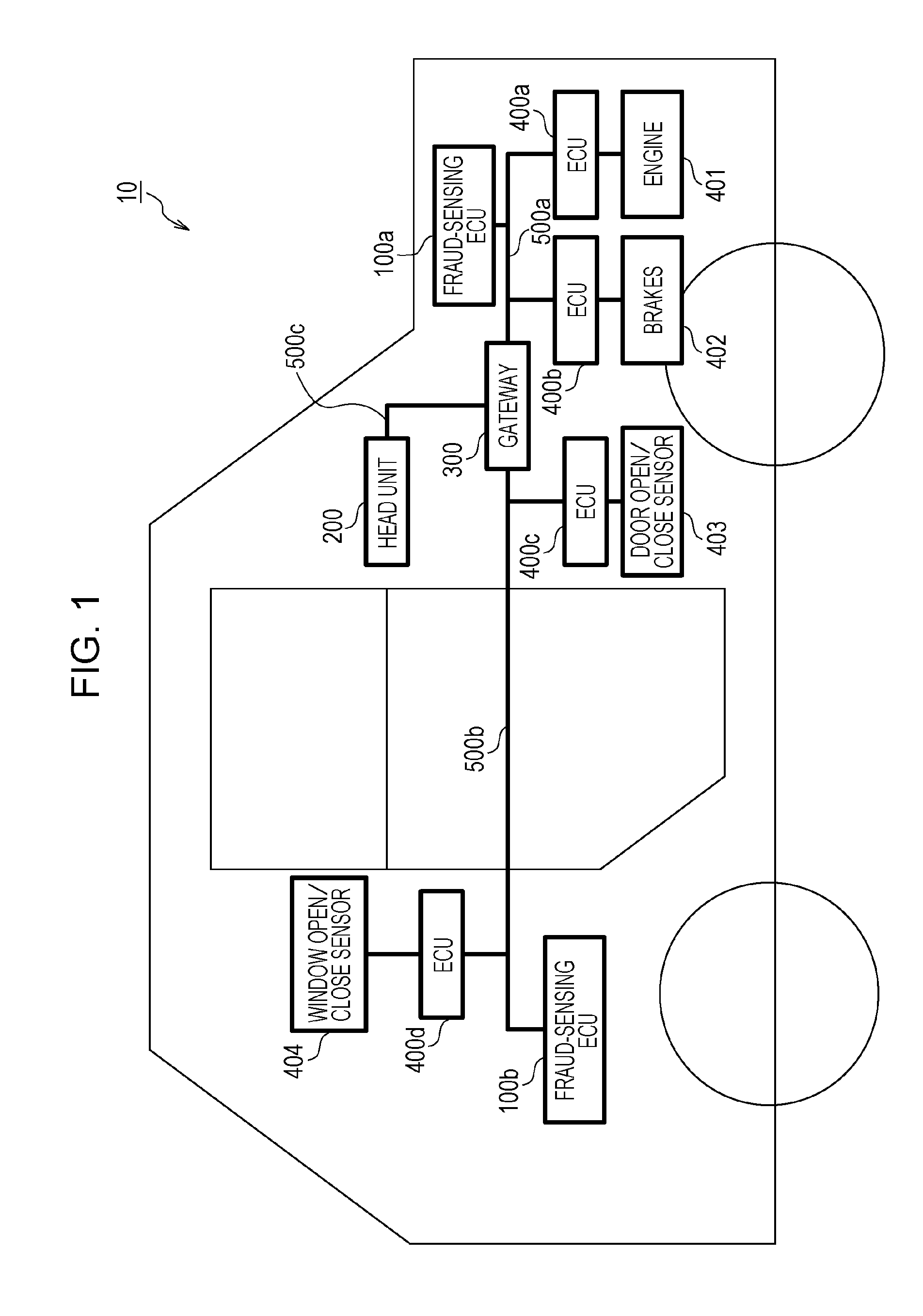 Method for handling transmission of fraudulent frames within in-vehicle network