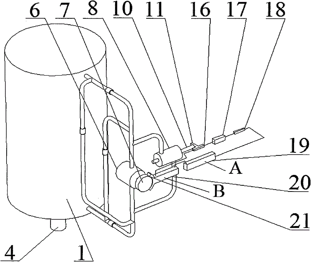 Hydraulic shock absorber with active adjustable damping