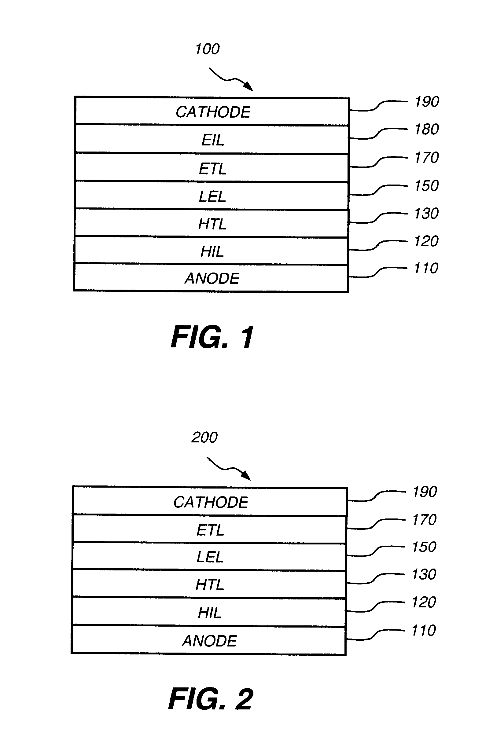 Hole-injecting layer in oleds