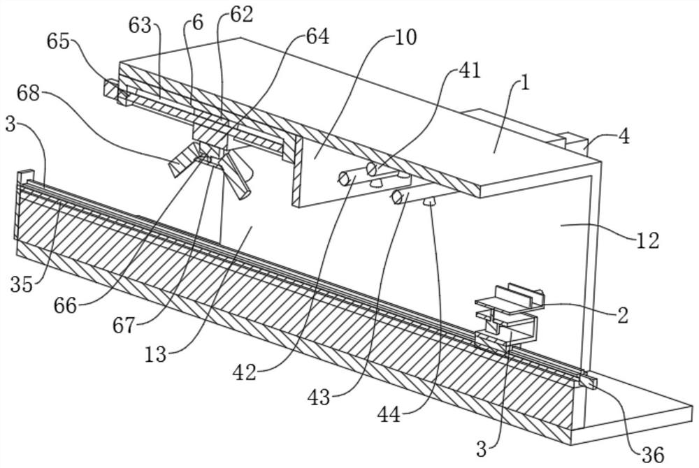 Clean channel system for large component purification