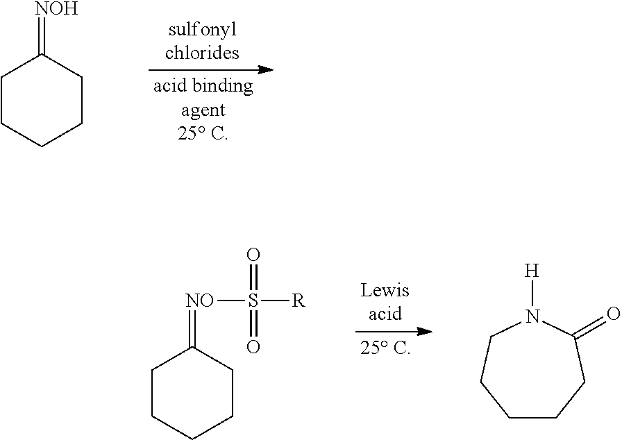 Method for preparing caprolactam by using a microreactor under lewis acid catalysis