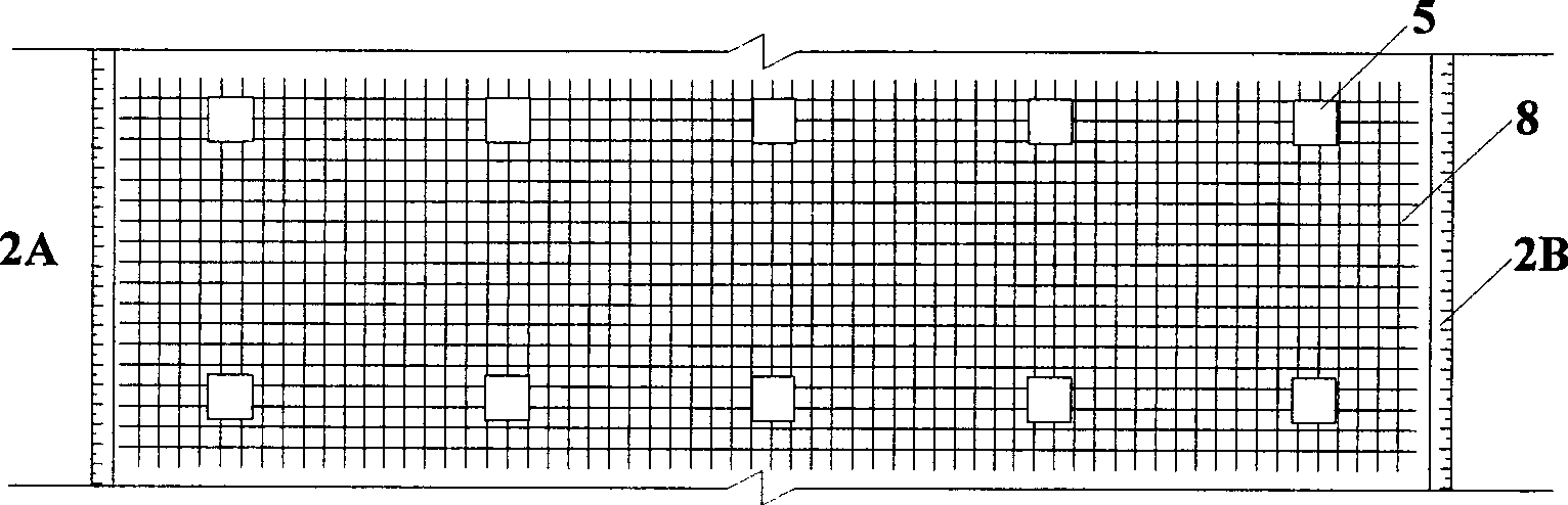 Method for treating soft soil roadbed by artificial composite crust layer